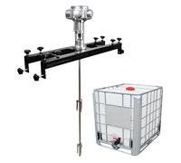 IBC Air Agitators,IBC Tote Mixer Agitator,Folding Propeller,Pneumatic Tank Mixer Machine,Commercial 1000l Pneumatic Paint Stirring Machine,1/4hp 3/4hp 1hp,for Agitator Paint Mix Tool(Large5cylinders)