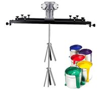 IBC Air Stirrer, 1/2HP 3/4HP 1HP Electric Tank Mixer, Paint Stirring Machine, Bracket for Ink Dissolver(3cylinders)