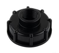 IBC Container Female Adapter Cap 1/2 3/4 1 S60x6 Threaded Tank Connector for IBC Tanks Compatible with DN40/50 Ball Valve and Butterfly Valve Outlet (3/4)