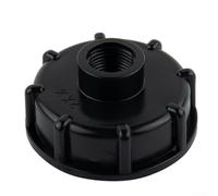 IBC Container Female Adapter Cap 1/2 3/4 1 S60x6 Threaded Tank Connector for IBC Tanks Compatible with DN40/50 Ball Valve and Butterfly Valve Outlet (1/2)