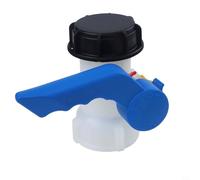 IBC Container Outlet Tap Adapter Flap Valve for Rainwater Harvesting, Robust Plastic Stopcock for Acid and Alkali Resistance, Easy Handle for Garden Watering Systems