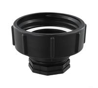 IBC Container S100x8 Adapter for Water Tanks, Coarse Thread Fit for DN 80 Outlet Taps, Great for Various Applications (3/4inch)