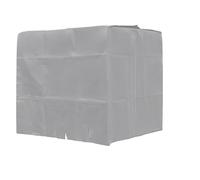 IBC Cover 1000 Liters IBC Tank Fittings For 275 Gallon Tote Cover(Silver)
