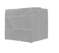 IBC Cover Water Tank Fits 1000L 210D Case Green Zipper IBC Tote Case 275 Gallon Outdoor Rain Barrel(Silver)