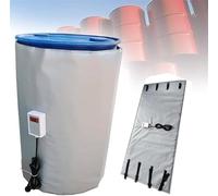 IBC Drum Heater with Temperature Control, 200L Barrel Heater, Adjustable Heating from 0~150℃ for Metal Drums, Pails, and Kegs