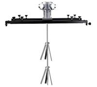 IBC Electric Agitator, 1 Ton/1000L Tank Mixer, Paint Agitator, with Support Hanger and Folding Propeller,High Torque Paint Mixing Equipment for Ink Dissolver 3cylinders