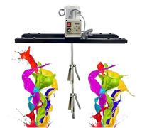 IBC Electric Stirrer 2100W - High Torque Paint Mixing Equipment, Speed Adjustable 200-3000 RPM, Reversible, Extendable Fixed Support, for IBC Tote Mixer and Tank Use(A)
