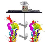 IBC Electric Stirrer 2100W - High Torque Paint Mixing Equipment, Speed Adjustable 200-3000 RPM, Reversible, Extendable Fixed Support, for IBC Tote Mixer and Tank Use(B)