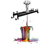 IBC Pneumatic Agitator, Tank Mixer, 1000 liters, Adjustable Size, Suitable for Paints and coatings Materials, Viscous Liquids, Printing Ink dissolvers(ThreeCylinder)