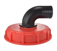 IBC portible water storage tank top lid 155mm with optional vents (155mm single vent+2" barbed elbow)