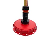 IBC portible water storage tank top lid 155mm with optional vents (155mm+single vent+3/4" hose kit)