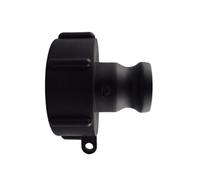 Ibc S100X8 To 2-Inch Male Camlock Adapter, Durable Plastic Coupler For Ibcs