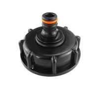 Ibc S60X6 2" Cap With Integrated 3/4" Bspf And Black Snap-On Male Connector Kit - Ibc007B