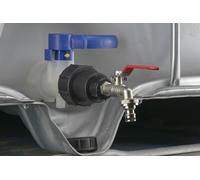 ibc s60x6 outlet kits tfor ibc tanks with extender to bring out from the metal cage (extender+lever+click-lock)