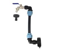 IBC Tank Adapter Gooseneck Garden Water Hose Connector Fitting Accessories for Yard IBC Adapter Gooseneck