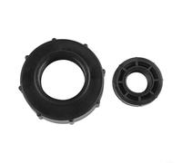 IBC Tank Adapter S100x8 Coarse Internal Thread PP Fitting for Industrial Process Tanks Acid Tanks and RainFor Water Systems (1inch)