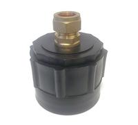 IBC Tank Connector with Brass Compression Fitting for 15mm Copper Pipe