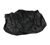 IBC Tank Cover 210D Oxford Waterproof Protector for 50-300 Gallon Water Containers with Drawstring Windproof Fit Black(100Gallon)
