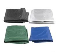 IBC Tank Cover for 1000L Water Container, UV Resistant Insulation Foil Jacket, 210D Heavy Duty Protector for Outdoor Liquid Storage Tote (grey)