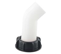 IBC Tank Drain Spout Hose 2in Extension with Nozzle Tap Valve Fitting and Thread Nut for Secure Connection on 1000L Water Containers (standard)