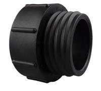 IBC Tank Fittings Selection - S60x6 & S100x6 Adapters - Male, Female, Threaded, Barbed, Valves, Spouts, MDPE Options (Adapter 2" BSPF to S60x60M)