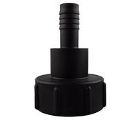 IBC Tank Fittings Selection - S60x6 & S100x6 Adapters - Male, Female, Threaded, Barbed, Valves, Spouts, MDPE Options (Hose Tail 2" (S60x6))