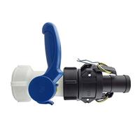 IBC Tank Outlet kit s60x6 coarse Thread to camlock Barb Type c,with or Without Valve (kit for 1" camlock Barb+Valve)