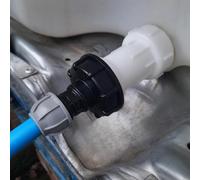 Ibc Tank S60X6 Male To Female Extender And Cap Kit With 32mm Mdpe Connector