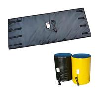 IBC Ton Barrel Heater, Insulated Drum Electric Blanket with 0~120°C Temperature Control, 2000W Drum Heating Blankets, Oil Drums Electric Heating Jacket, for Factory, Workshop