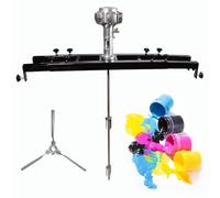IBC Ton Drum Mixer 1000L, Coat Mixer Bracket Air Agitator Stirring Machine, Paint Mix Tool, Adjustable Size for Liquids, Resin, Adhesive Dissolution Standard(Standard)
