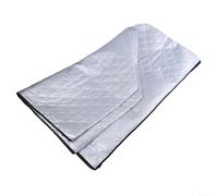 IBC Tote Cover Made from Cotton with Heavy Duty PVC Hood for Enhanced Tank Protection Against Environmental Factors on (sliver)