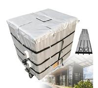 IBC Tote Heating Blanket for Freeze Protection, Heavy-Duty 1000L Capacity, Max 200°C Temperature, Ideal for Chemical, Food, Petroleum Industries