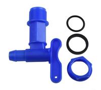 IBC Water Butt Tap, Tote Water Tank Adapter, IBC Bucket Faucet Tap Replacement 25.4mm Imported Coarse Thread Rain Bucket Tap Adaptor(blue)