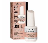 IBD Building Gel, Hard Gel Nail Extension, Barely Nude, Soak-Off, Nail Builder Strengthener, 0.5 fl oz