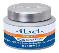 IBD Hard Gel - LED/UV French Xtreme Blush, 56 g - MADE IN USA - Premium build-up gel for gel nails