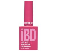 IBD Rubber Gel - Love Affair - 15 ml - Made in USA - Premium Nail Polish for Durable Manicure and Smooth Nails - LED/UV Varnish