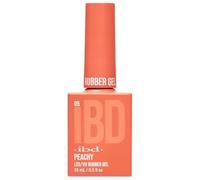 IBD Rubber Gel - Peachy - 15 ml - Made in USA - Premium Nail Polish for Durable Manicure and Smooth Nails - LED/UV Varnish