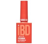 IBD Rubber Gel - Persimmon - 15 ml - Made in USA - Premium Nail Polish for Durable Manicure and Smooth Nails - LED/UV Varnish