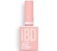 IBD Rubber Gel - Pink Silk - 15 ml - Made in USA - Premium Nail Polish for Durable Manicure and Smooth Nails - LED/UV Varnish