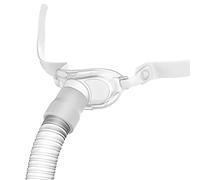 IBEET Replacement Short Tube and Frame for Airfit P10 - Silver Plastic - Air Filter Tube and Frame - Set of 1 Part