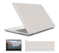 IBENZER Compatible with 2025 2024 M2 MacBook Pro 13 Inch Case 2025-2016 M1 A2338 A2289 A2251 A2159 A1989 A1706 A1708, Hardshell Case&Keyboard Cover&Screen Film for MacPro 13, Rocky Gray,T13RKGY+2