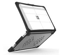 iBenzer Compatible with Microsoft Surface Laptop SE 11 Inch Case, Heavy Duty Protective Hard Shell 11.6" Case Cover with Screen Lock for Education K12 Students, Black, MS-LSE-BK