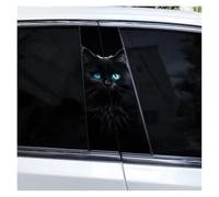 IBENZIGH 2pcs Animal Car B-Pillar Decals Waterproof Sunscreen Cover Scratches Funny Car Door Pillar Decoration Decals Car Decoration(Type I)
