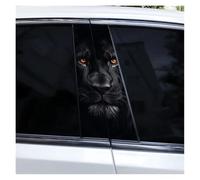 IBENZIGH 2pcs Animal Car B-pillar Stickers Waterproof DIY Car Door Pillar Decoration Sticker Suitable For Most Car Pillars Car Decoration(Type J)