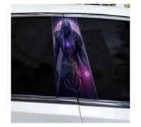 IBENZIGH Knight Warrior Car Decal Car B-Pillar Decal Waterproof Car Covered With Scratch Decorative Decal Car Door Post Car Decoration(Type E)