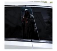IBENZIGH Knight Warrior Car Decal Car B-Pillar Decal Waterproof Car Covered With Scratch Decorative Decal Car Door Post Car Decoration(Type G)