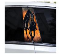 IBENZIGH Knight Warrior Car Decal Car B-Pillar Decal Waterproof Car Covered With Scratch Decorative Decal Car Door Post Car Decoration(Type C)