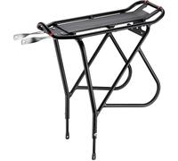 Ibera Bike Rack - Bicycle Touring Carrier with Fender Board, Frame-Mounted for Heavier Top & Side Loads, Height Adjustable for 26"-29" Frames