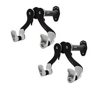 Ibera Bike Wall Mount - Secure Bike Storage up to 18kg with Adjustable Frame Holder & Soft Rubber Cradles - Garage Bike Rack for Road, MTB, Kids, Hybrid Bikes - Easy Installation & Space-Saving Design