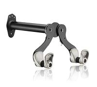 Ibera Horizontal Bicycle Bike Wall Mount Hanger, Bike Hook Holder Storage Rack For Indoor Storage, Black